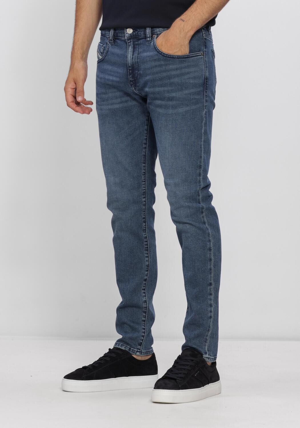 Blaue DIESEL Slim fit jeans 2019 D-STRUKT - large