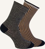 Schwarze MARCMARCS Socken BEAU COTTON 2-PACK Schwarze MARCMARCS Socken BEAU COTTON 2-PACK - medium
