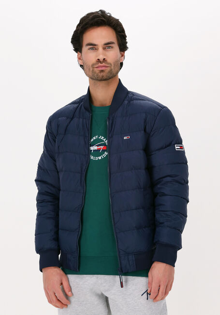 Dunkelblau TOMMY JEANS Jack TJM LIGHT DOWN BOMBER JACKET - large