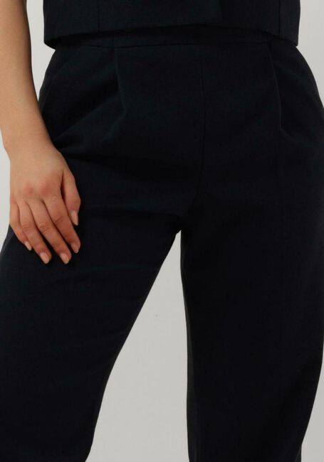 Dunkelblau RUBY TUESDAY Weite Hose RELENA STRAIGHT LEG PANTS WITH ZIPPER AT SIDE - large