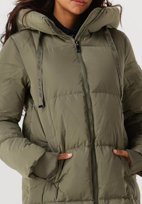 Khaki MOS MOSH Wattierte Jack NOVA SQUARE DOWN COAT - large