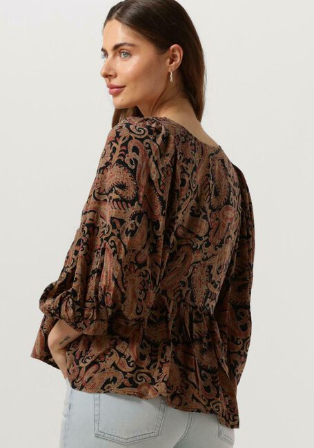 Orangene SISSEL EDELBO Blusen ANGELINA SILK TOP - large