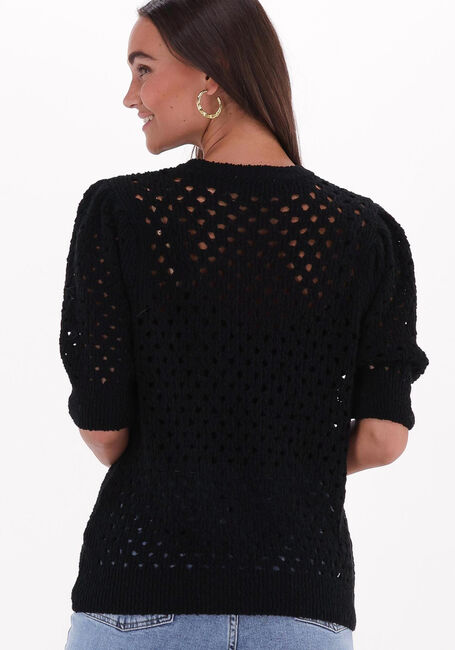 Schwarze MODSTRÖM Top AURORA O-NECK - large