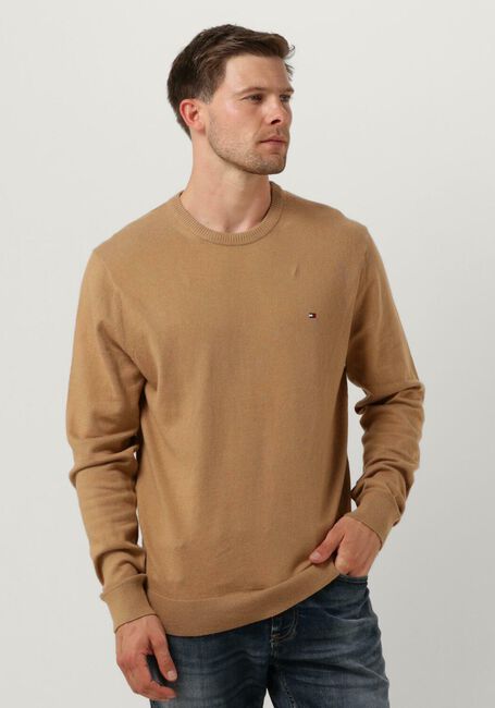 Braune TOMMY HILFIGER Pullover PIMA ORG CTN CASHMERE CREW NECK - large