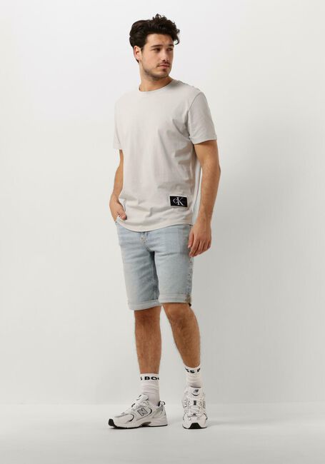 Hellblau CALVIN KLEIN Jeans SLIM SHORT - large