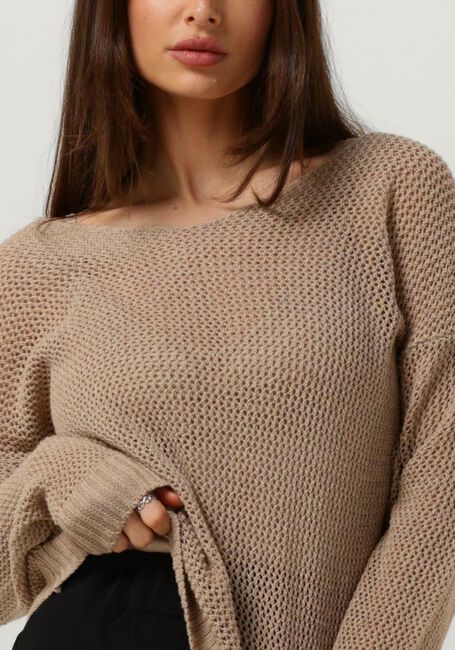 Sand SIMPLE Top KNIT-ECO-50CO-24-1 - large