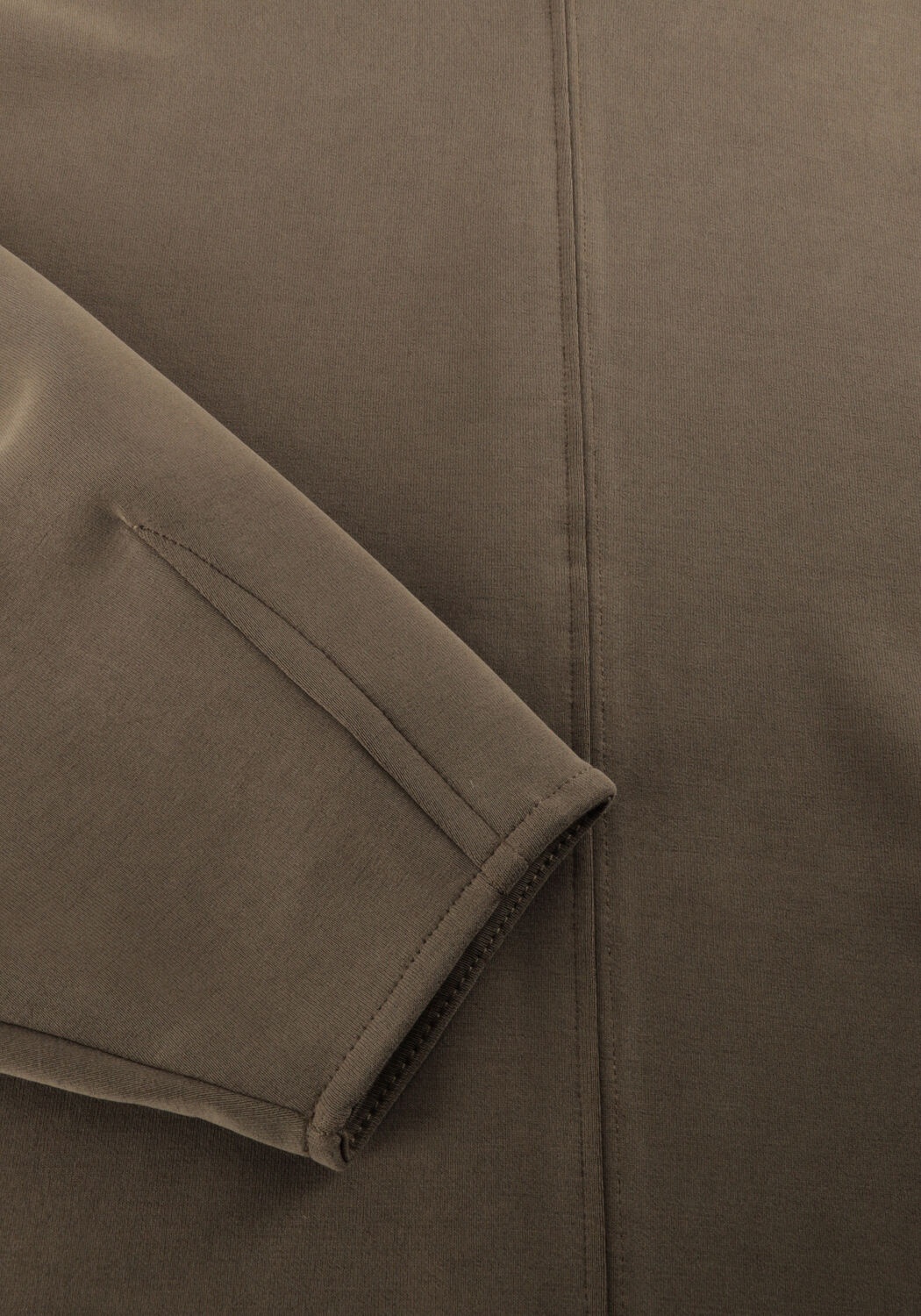 Olive SUMMUM Pullover JERSEY WASHED MODAL SCUBA - large