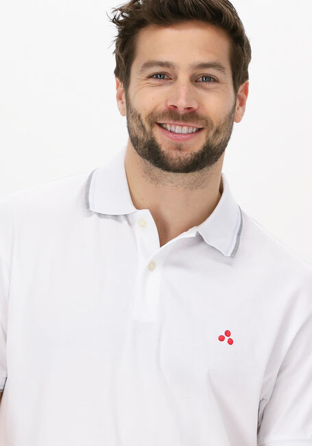 Weiße PEUTEREY Polo-Shirt MEDINILLA STR 04 - large