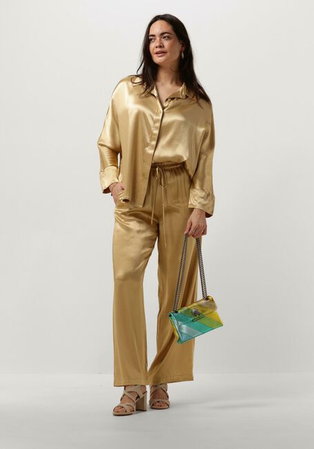 Goldfarbene GREEK ARCHAIC KORI Blusen 150072 - large