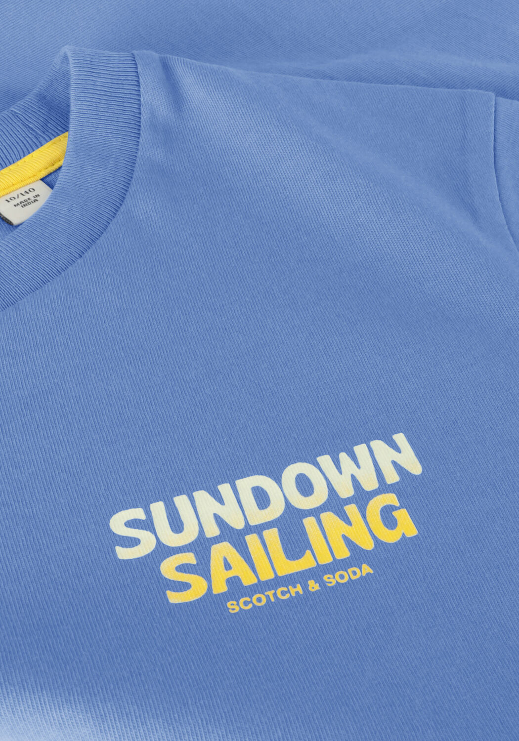 Blaue SCOTCH & SODA T-shirt COTTON IN CONVERSION ARTWORK T-SHIRT - large