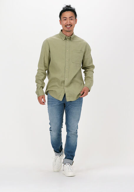 Olive SELECTED HOMME Casual-Oberhemd REGRICK-SOFT SHIRT - large