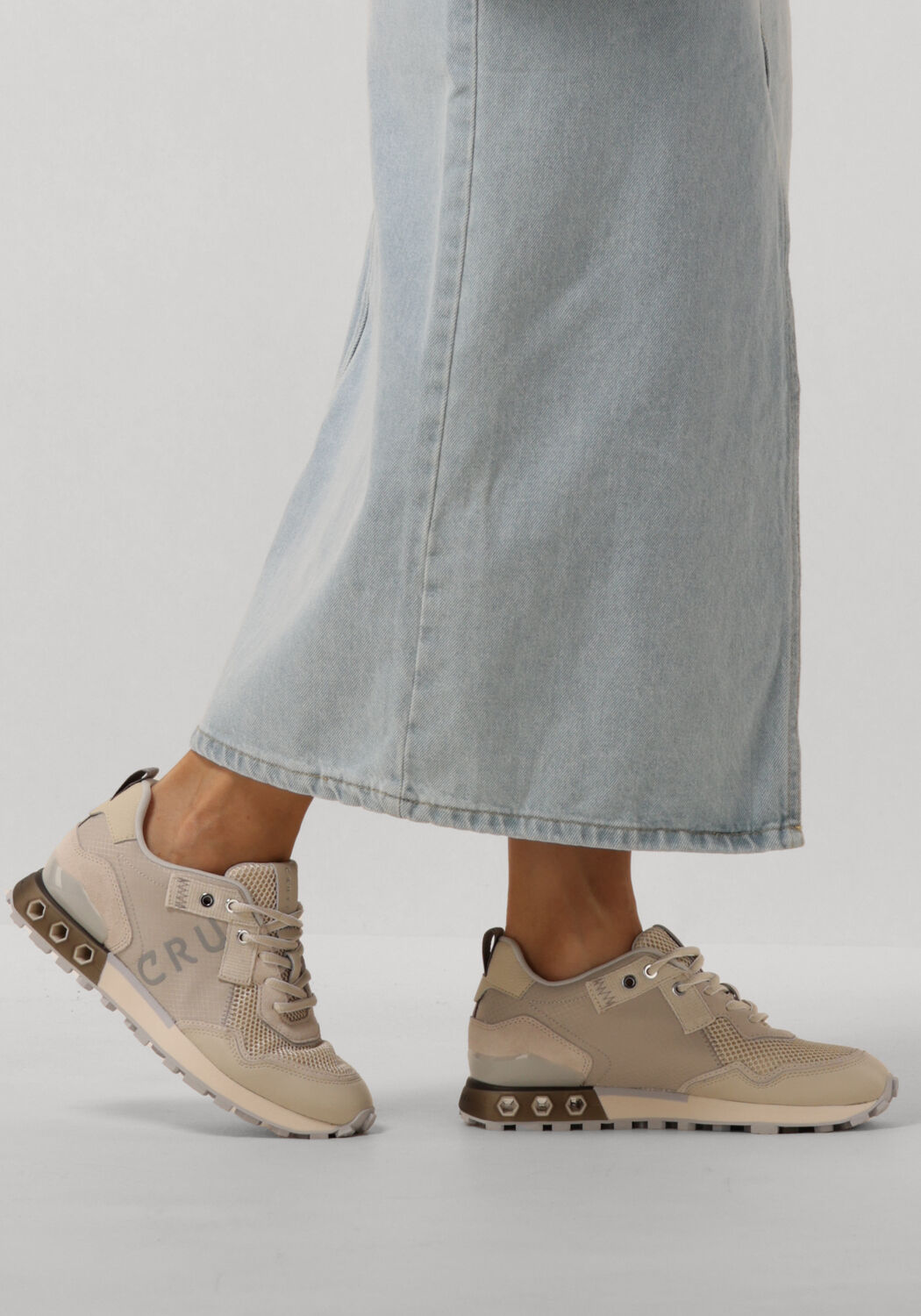 Beige CRUYFF Sneaker Low SUPERBIA HEX-TECH - large