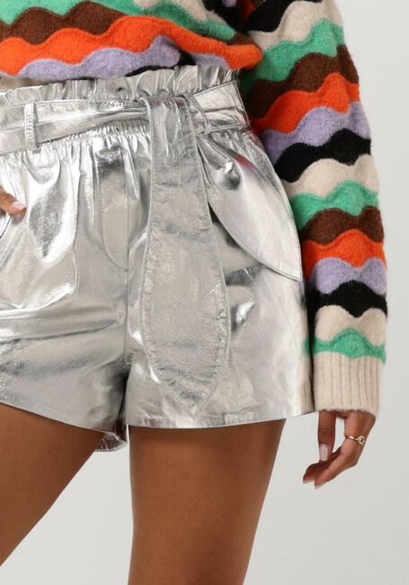 Silberne IBANA Hosen SASHA METALLIC - large