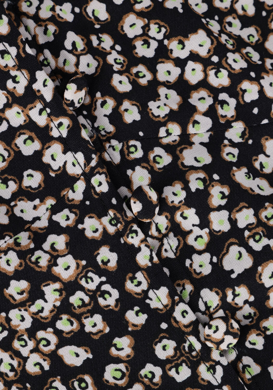 Schwarze CATWALK JUNKIE Maxikleid DR DAWN FLOWERS MAXI - large