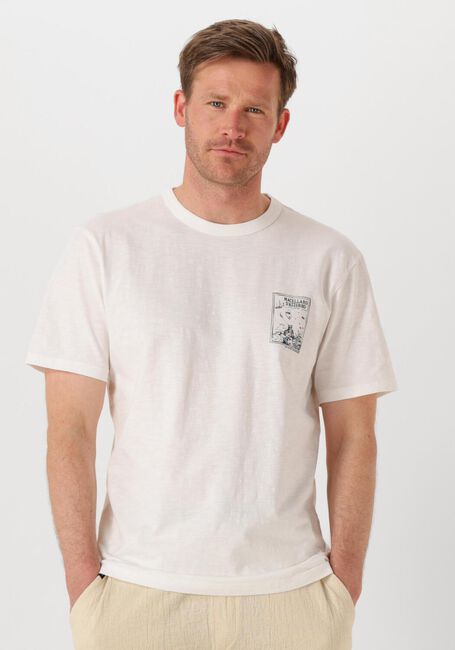 Weiße BUTCHER OF BLUE T-shirt FRESCO DAZZURO TEE - large