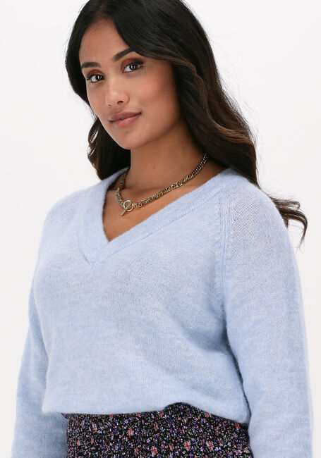 Hellblau SELECTED FEMME Pullover LULU LS KNIT - large