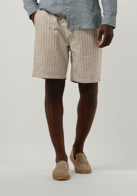 Sand SCOTCH & SODA Kurze Hose FAVE - PRINTED COTTON/LINEN BERMUDA SHORT - large