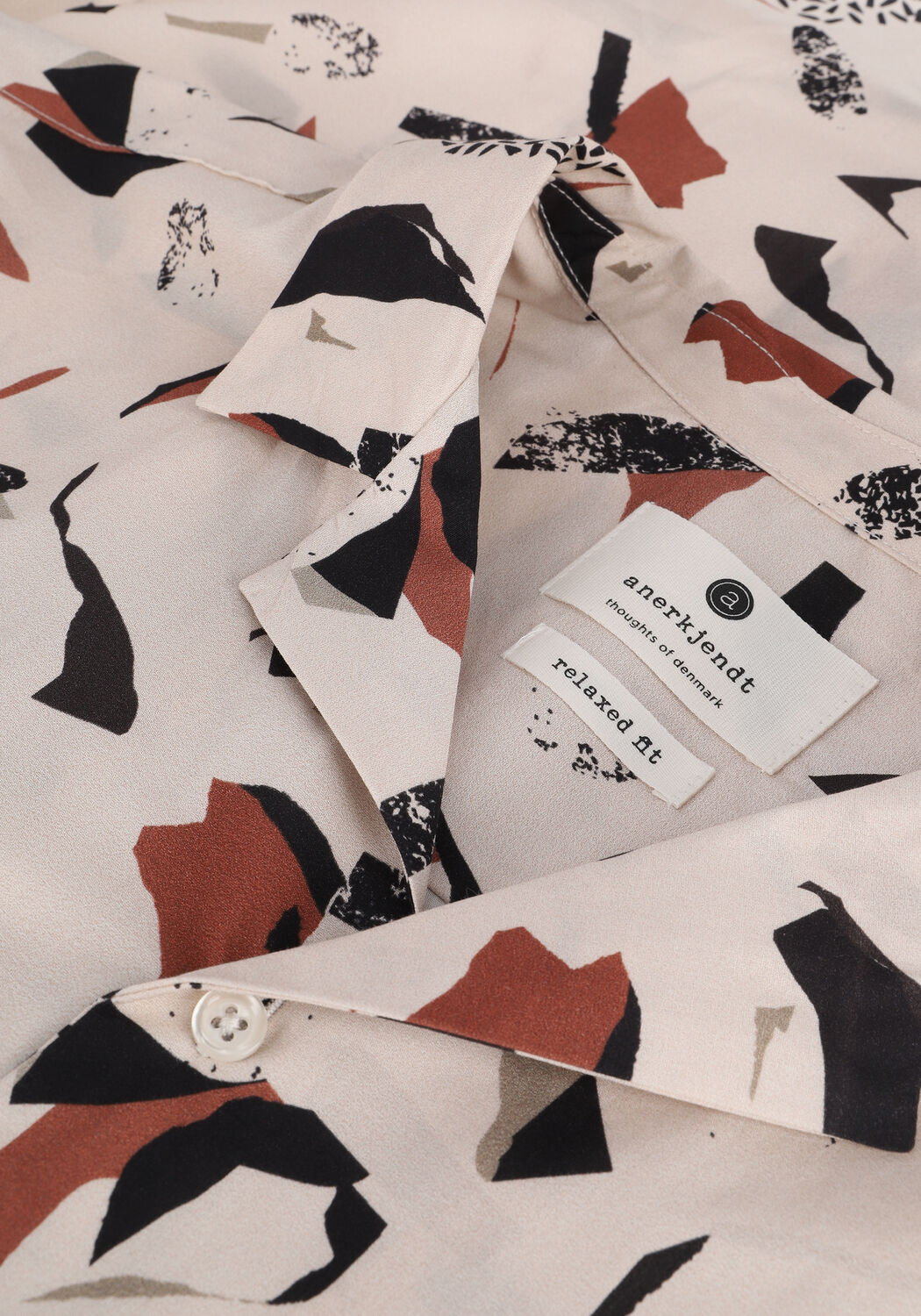 Mehrfarbige/Bunte ANERKJENDT Casual-Oberhemd AKLEO POPLIN AOP SHIRT - large