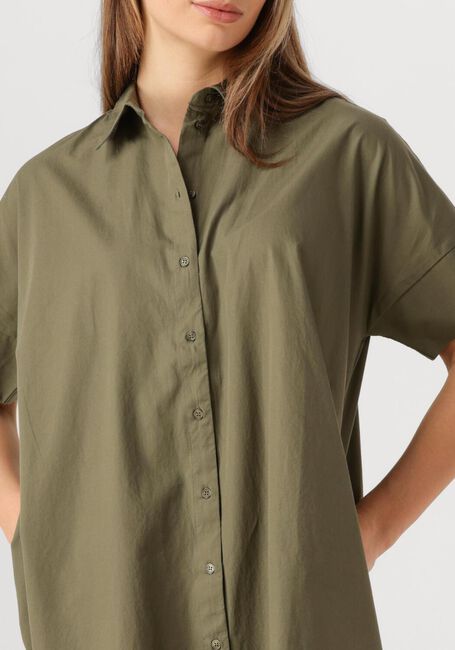 Olive SELECTED FEMME Minikleid SLFBLAIR 2/4 SHORT SHIRT DRESS - large