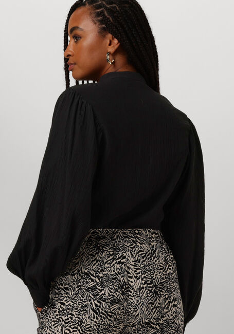 Schwarze MSCH COPENHAGEN Blusen MSCHANGELINA TOP - large