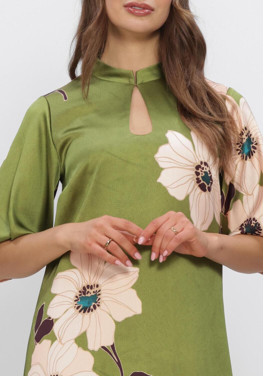 Gr&uuml;ne ANA ALCAZAR Midikleid 041815-3811 - large