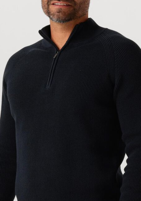 Dunkelblau GENTILUOMO Pullover TURTLE ZIP - large