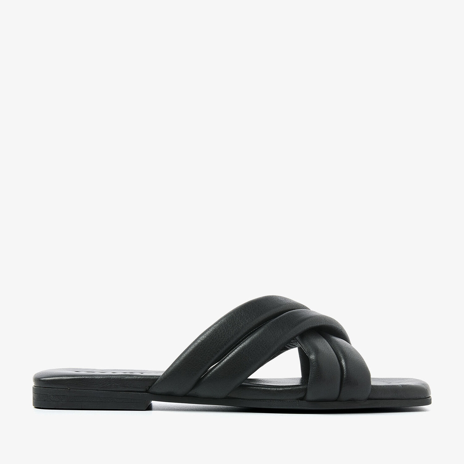 Schwarze VIA VAI Pantolette KIKI LOT - medium