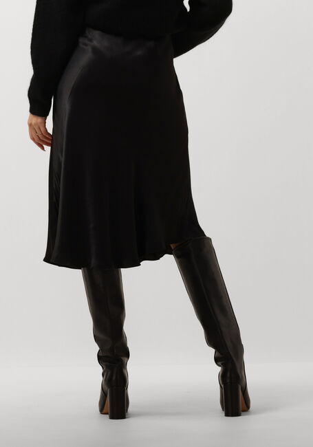 Schwarze SECOND FEMALE Midirock EDDY MW MIDI SKIRT - large