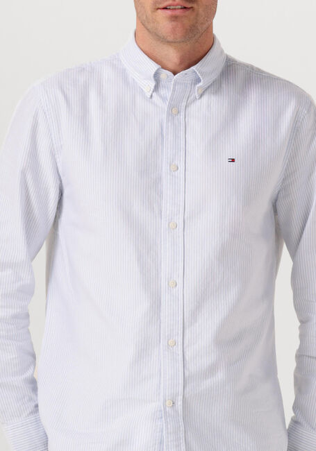 Hellblau TOMMY HILFIGER Casual-Oberhemd HERITAGE OXFORD STRIPE RF SHIRT - large