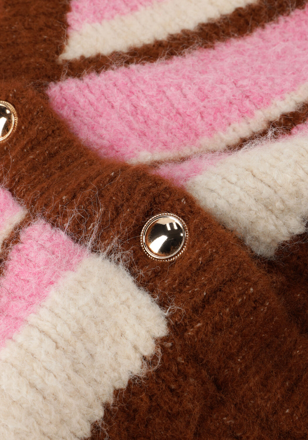 Mehrfarbige/Bunte HARPER & YVE Strickjacke NOOR-CA - large