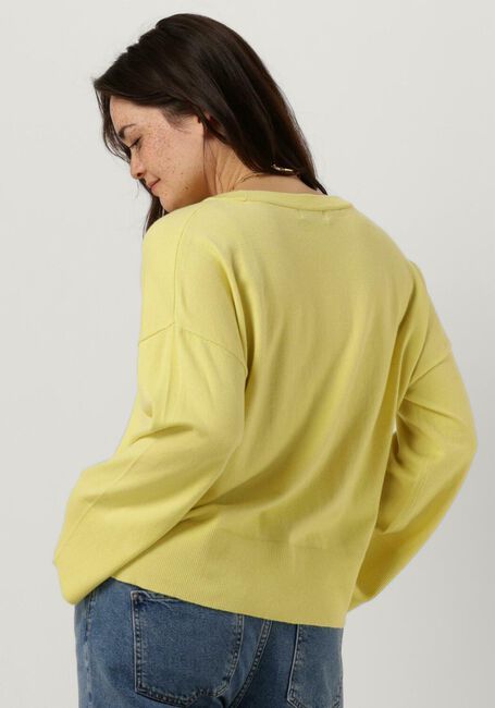 Gelbe MSCH COPENHAGEN Pullover DALINDA RACHELLE PULLOVER - large