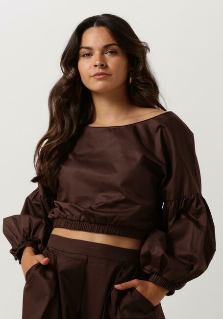 Braune DEVOTION Blusen LOWANNA - large