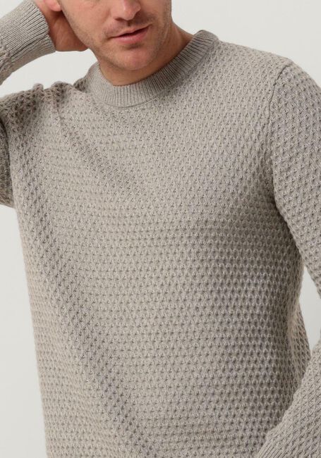 Dunkelgrau SELECTED HOMME Pullover REMY LS KNIT ALL STU CREW NECK W CAMP - large