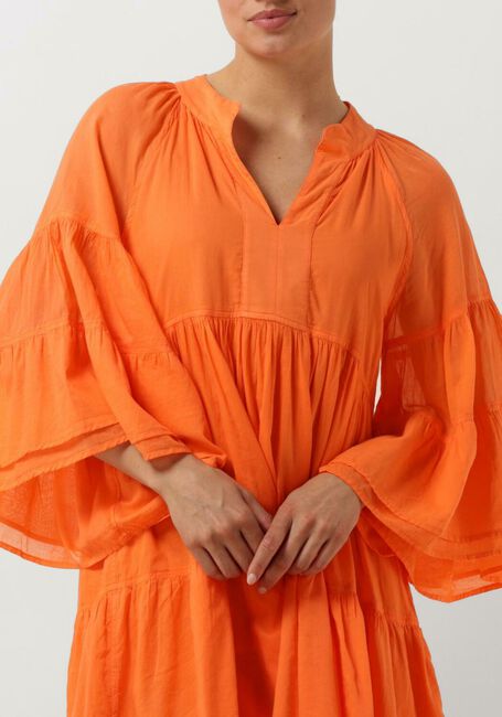 Orangene NEMA Minikleid RUZA - large