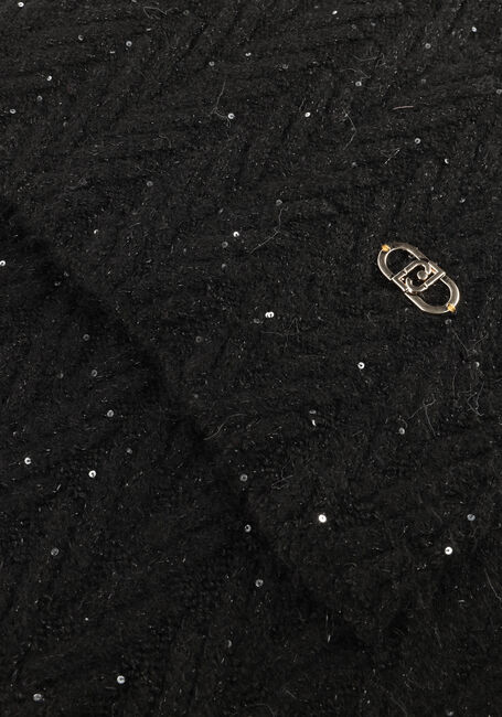 Schwarze LIU JO Schal SCIARPA FILO PAILLETTES - large