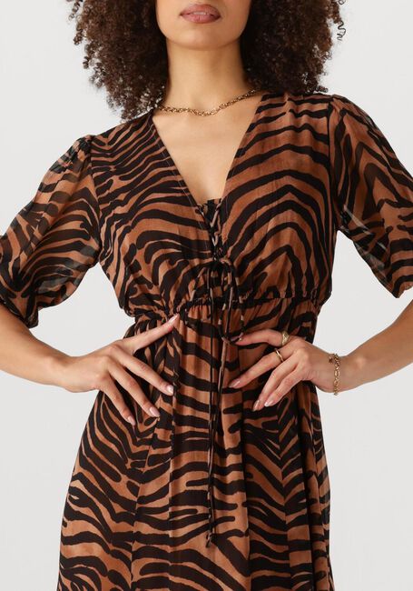 Schwarze NOTRE-V Maxikleid NV-FIORE - large