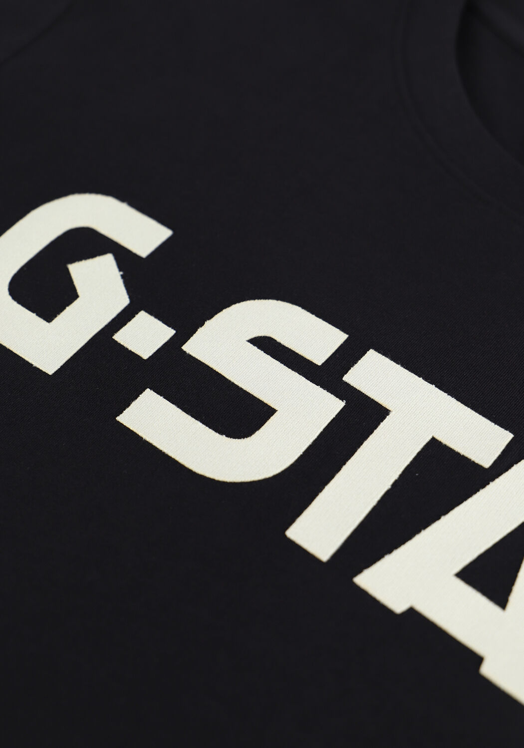 Schwarze G-STAR RAW T-shirt 336 - COMPACT JERSEY O- G-STAR - large