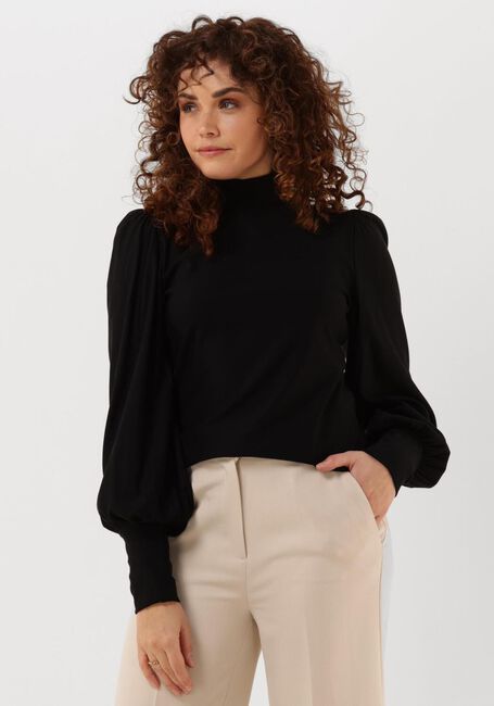 Schwarze GESTUZ Pullover RIFAGZ BUTTON BLOUSE - large