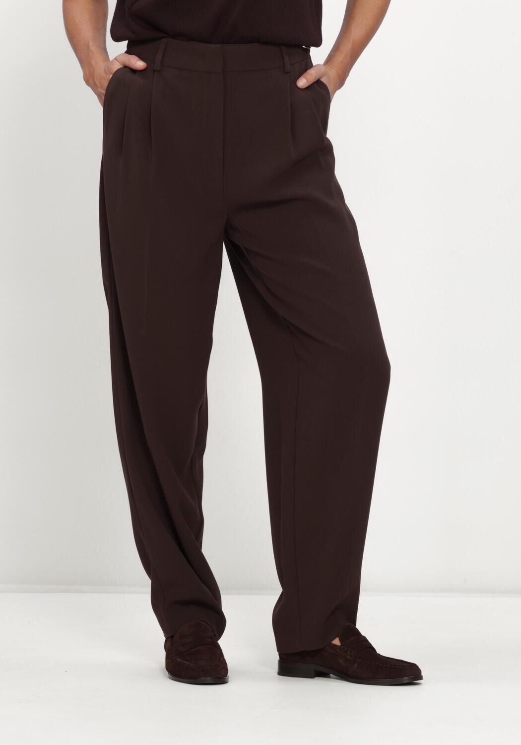 Braune BEAUMONT Hose GERALDINE PANTS - large