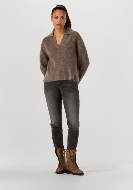 Braune MOS MOSH Pullover MMTHORA AIDY POLO KNIT - large