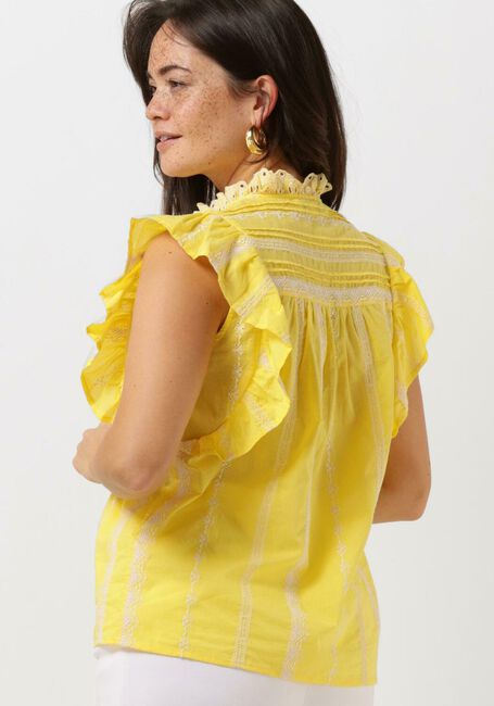 Gelbe SUNCOO Bluse LOUKI - large