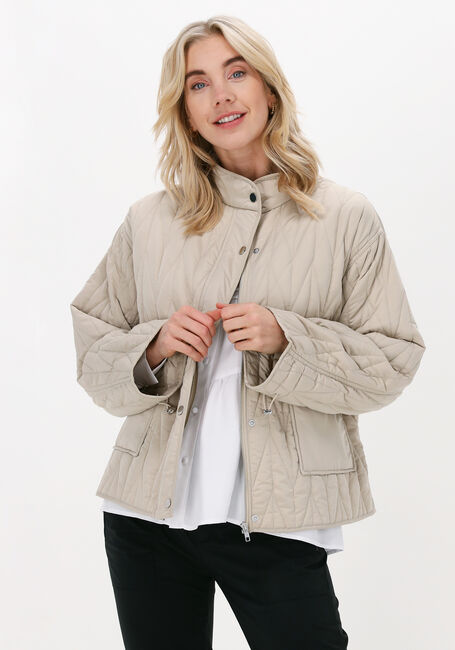 Sand LEVETE ROOM Wattierte Jack MAGNOLIA 5 JACKET - large
