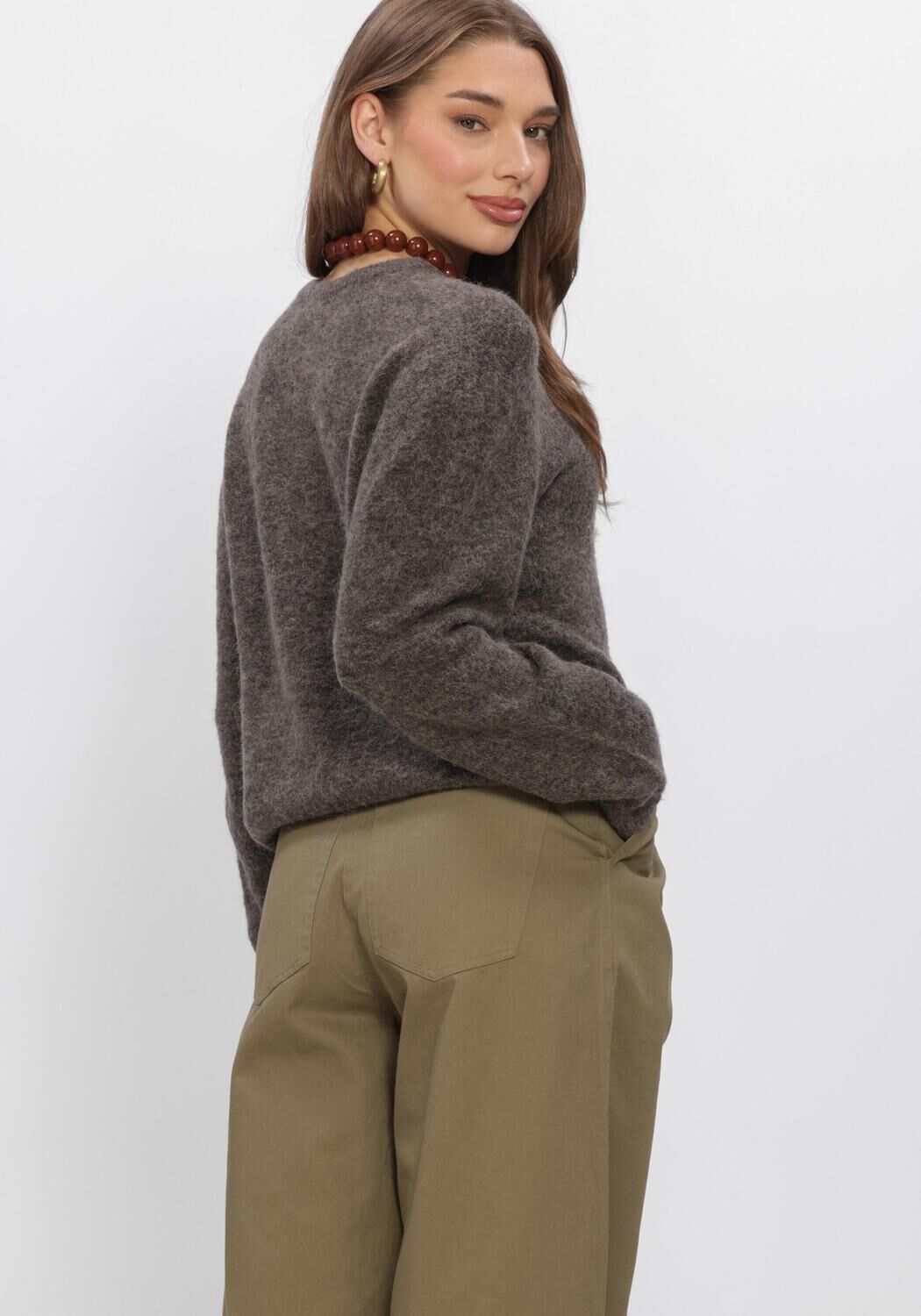 Taupe BOII STUDIOS Pullover TILDE - large