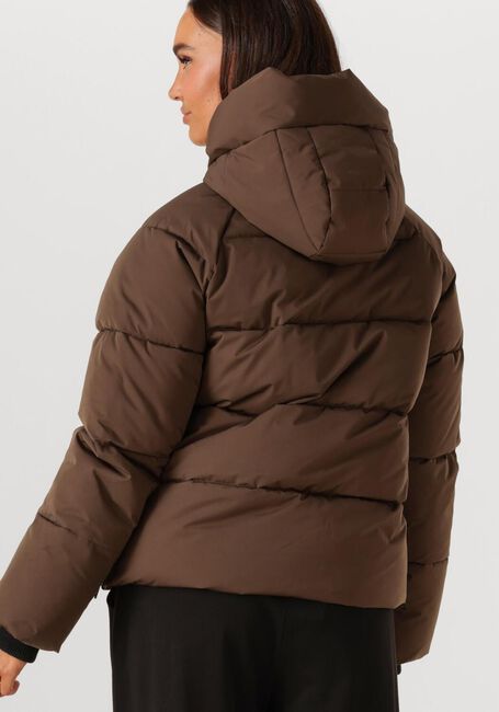 Braune MSCH COPENHAGEN Wattierte Jack MSCHPAVINARIA SHORT JACKET - large