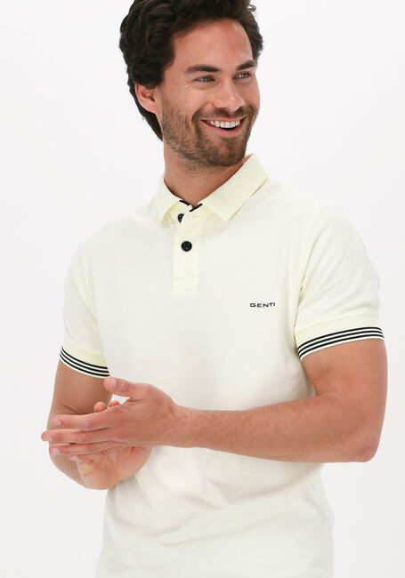 Gelbe GENTI Polo-Shirt J5017-1212 - large