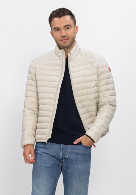 Beige SAVE THE DUCK Wattierte Jack ALEXANDER GIGA01 - large