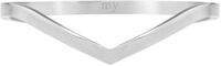 Silberne MY JEWELLERY Armbänder V BANGLE - medium