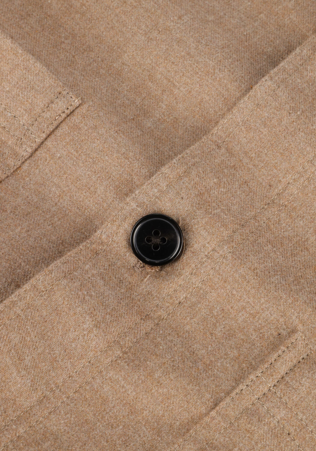 Camelfarbene PORTO MILANO Overshirt LISSABON - large