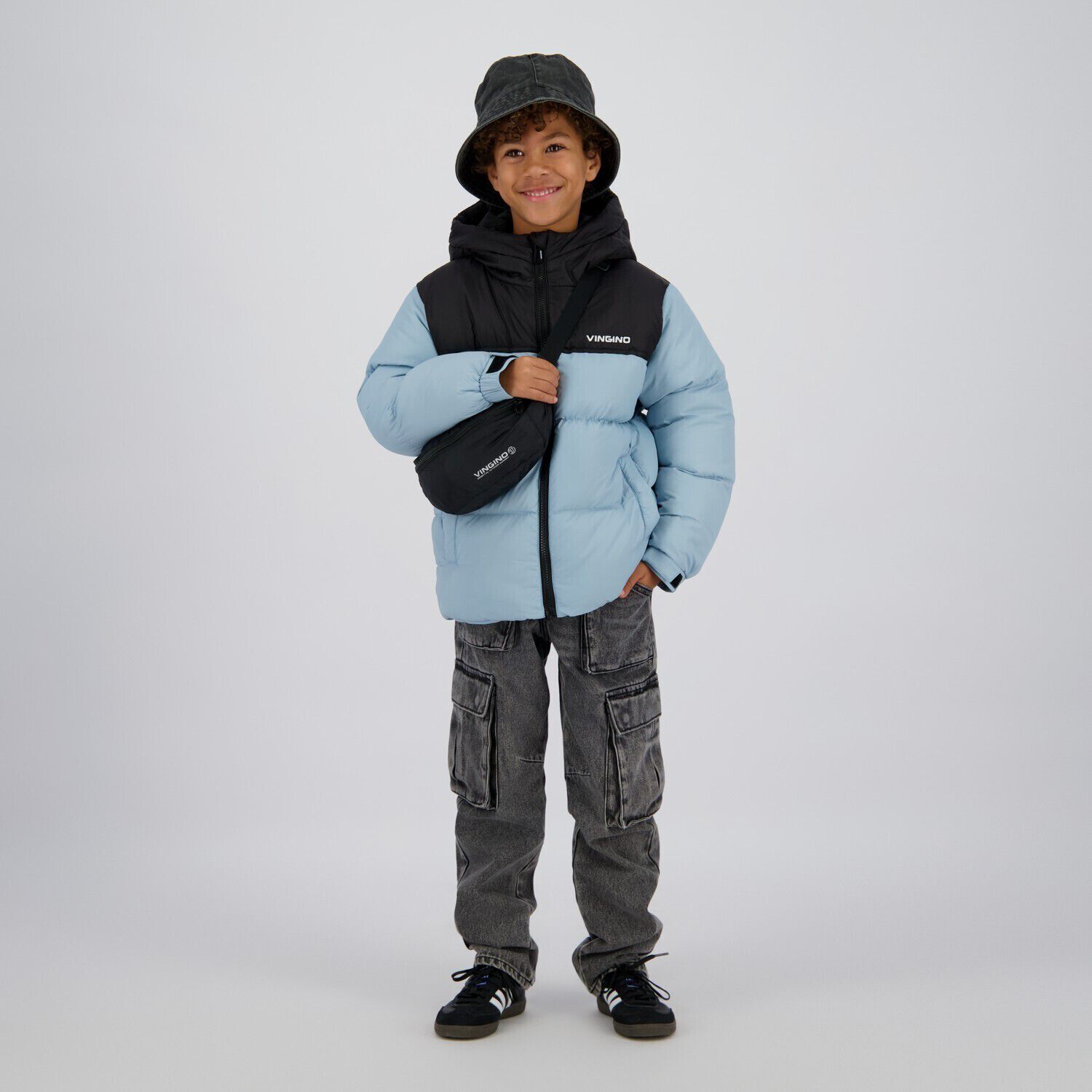 Mehrfarbige/Bunte VINGINO Wattierte Jack THORTHER - large