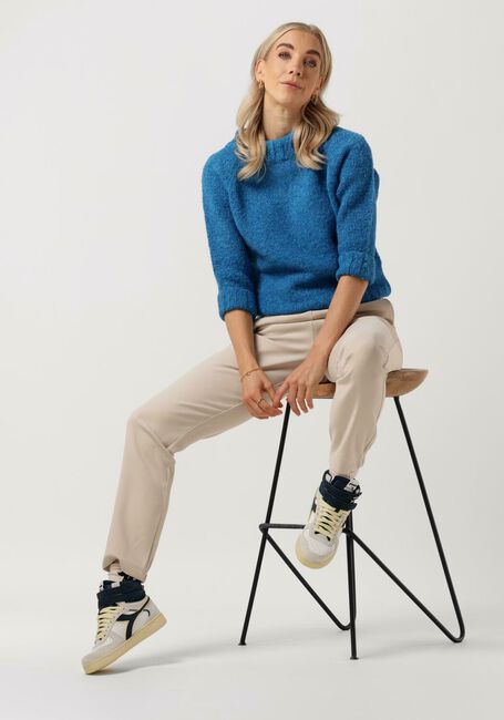 Blaue PENN & INK Pullover PULLOVER 3/4 - large